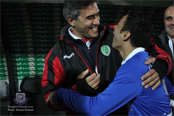 لیگ برتر ایران - دوره 14 - هفته 16 - 10 آذر 1393 - استقلال 1 راه آهن 0  -   عابد زاده  و برهانی