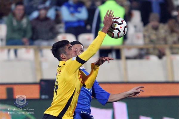 لیگ برتر ایران - دوره 14 - هفته 16 - 10 آذر 1393 - استقلال 1 راه آهن 0  -   میلاد سلیمان فلاح