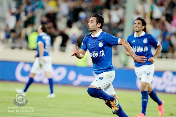 گزارش تصویری اختصاصی دیدار تیمهای استقلال - سایپا / کولاک امید ابراهیمی !