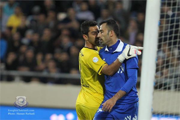 لیگ برتر ایران - دوره چهاردهم  -  9 آبان 1393 -  استقلال  1  صبای قم 1  -   محمد قاضی
