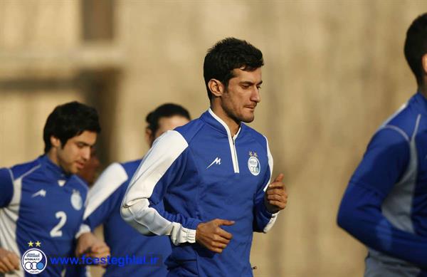 گزارش تصویری از تمرین امروز تیم فوتبال استقلال و حضور مجید غلام نژاد