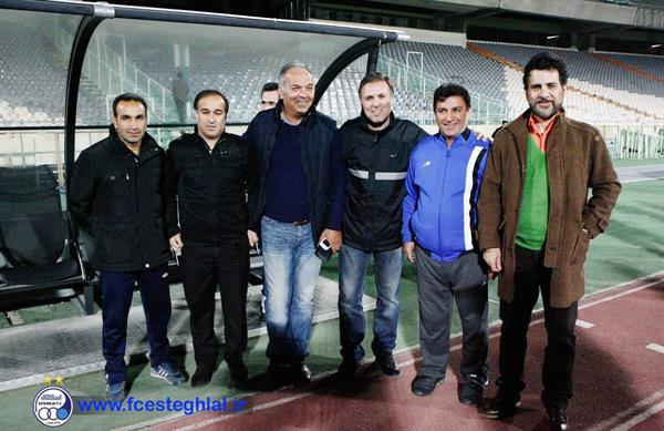 حضور اعضای هیئت مدیره در اردو استقلال