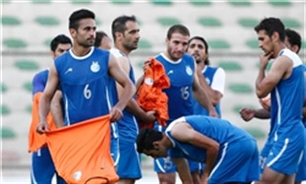 گزارش تمرین امروز تیم استقلال تهران