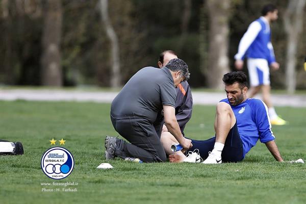عمران زاده شنبه MRI می گیرد