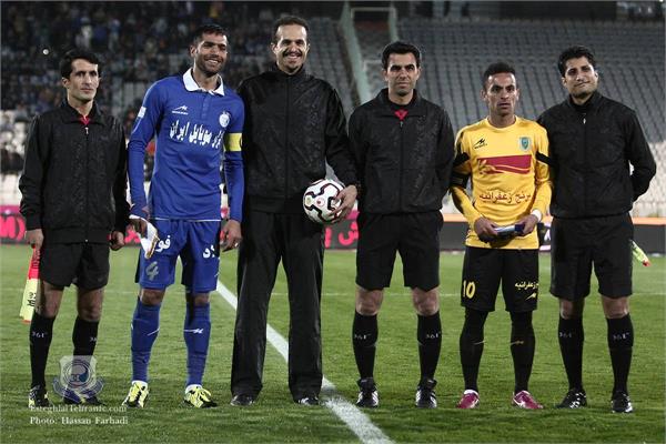 لیگ برتر ایران - دوره 14 - هفته 16 - 10 آذر 1393 - استقلال 1 راه آهن 0  -   ترکی و صادقی