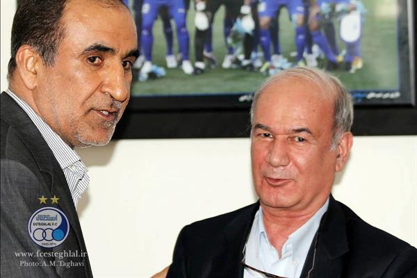 گزارش تصویری دیدار مدیر عامل باشگاه استقلال با دکتر علی مژدهی رییس کمیته استیناف