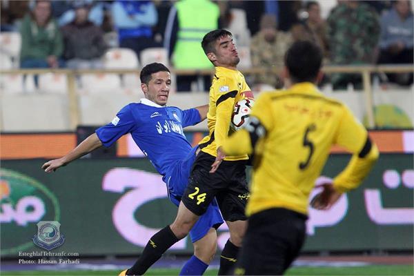 لیگ برتر ایران - دوره 14 - هفته 16 - 10 آذر 1393 - استقلال 1 راه آهن 0  -   میلاد سلیمان فلاح